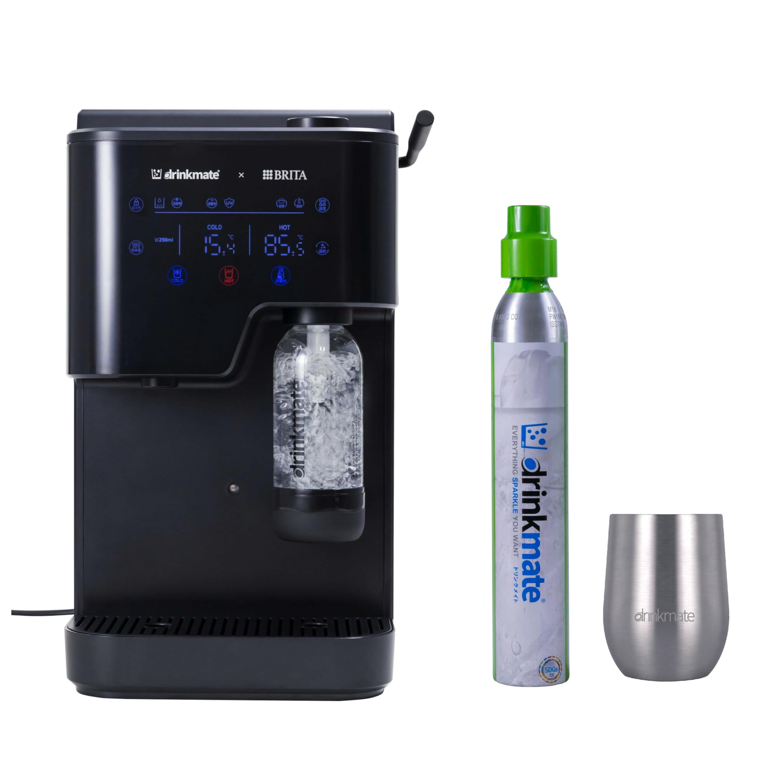Amazon.co.jp: 【ドリンクメイト公式 Shop 限定】drinkmate x BRITA 多
